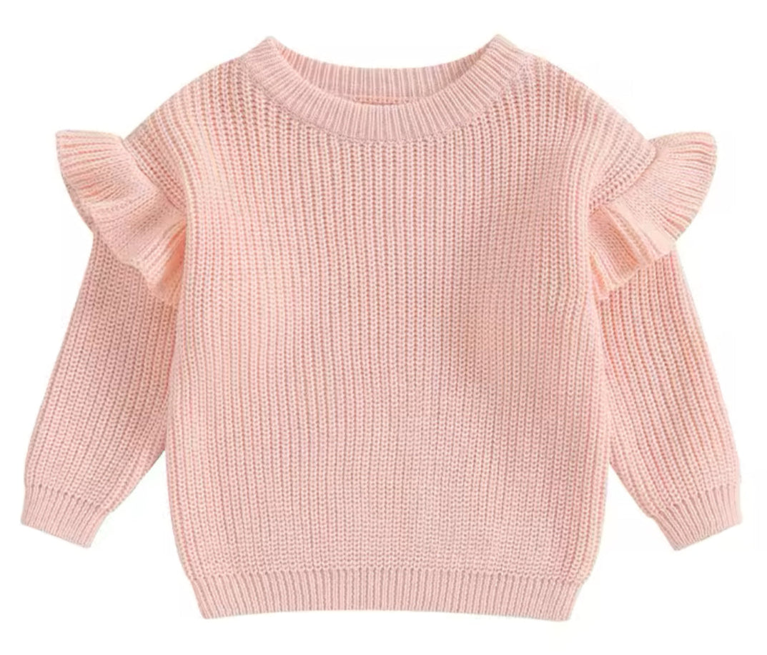 Tröja Volang Light Pink