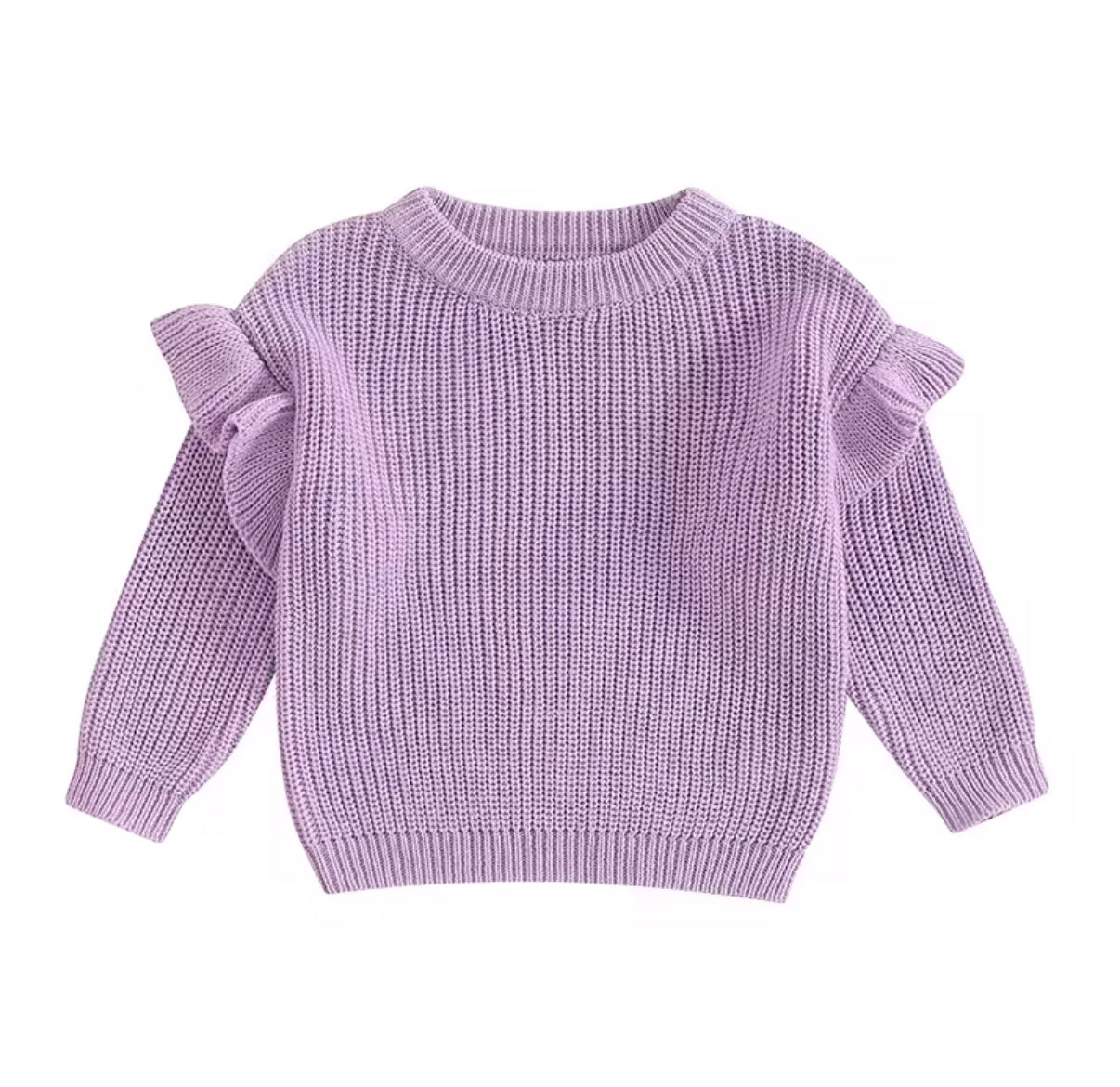 Tröja Volang Purple