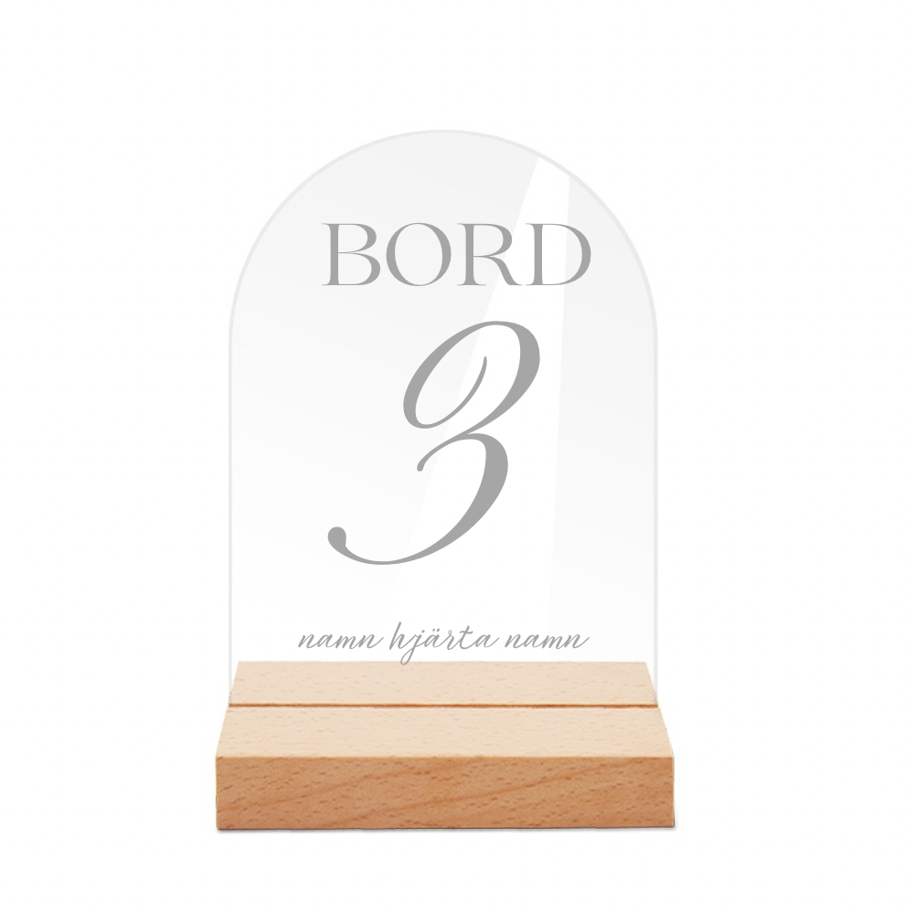 Bordsskyltar