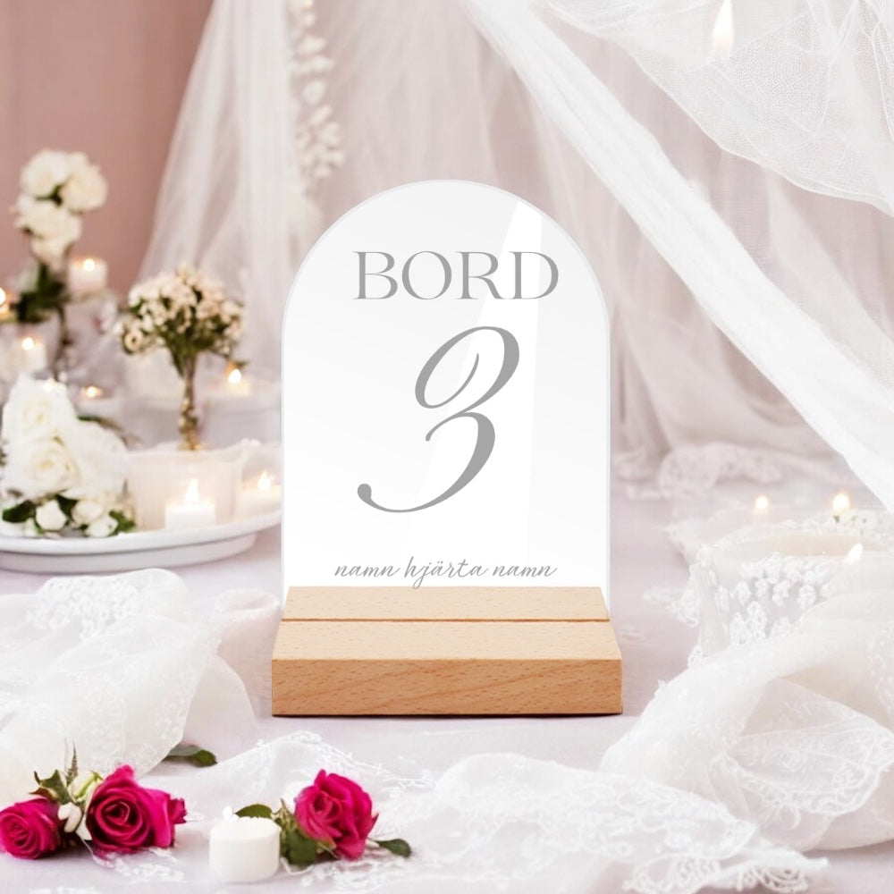 Bordsskyltar
