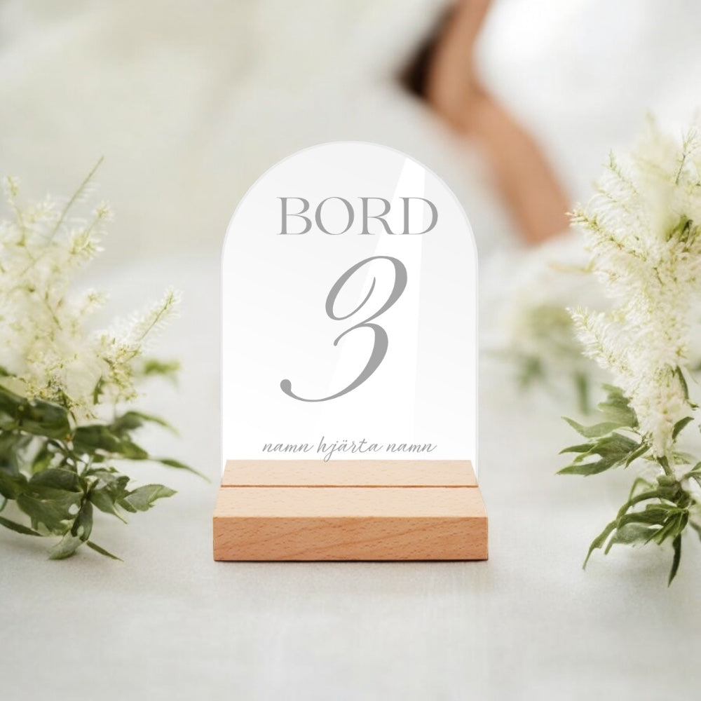 Bordsskyltar